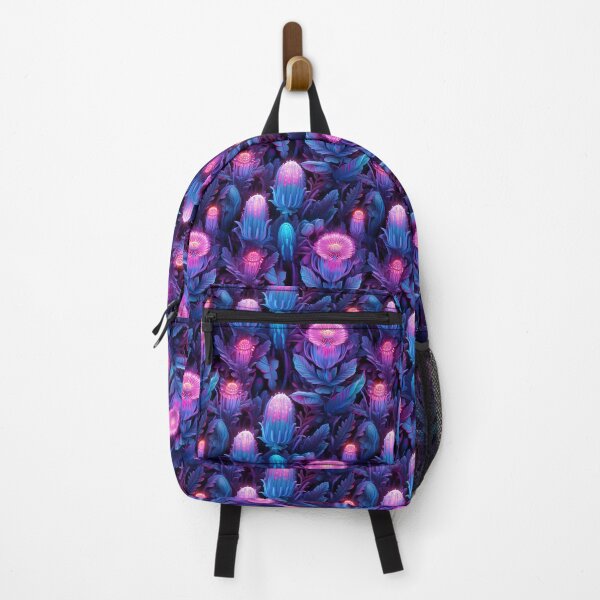 Item preview, Bioluminescent Realism: Neon-Violet Glow of Surreal Painkillers designed and sold by polonuim210.