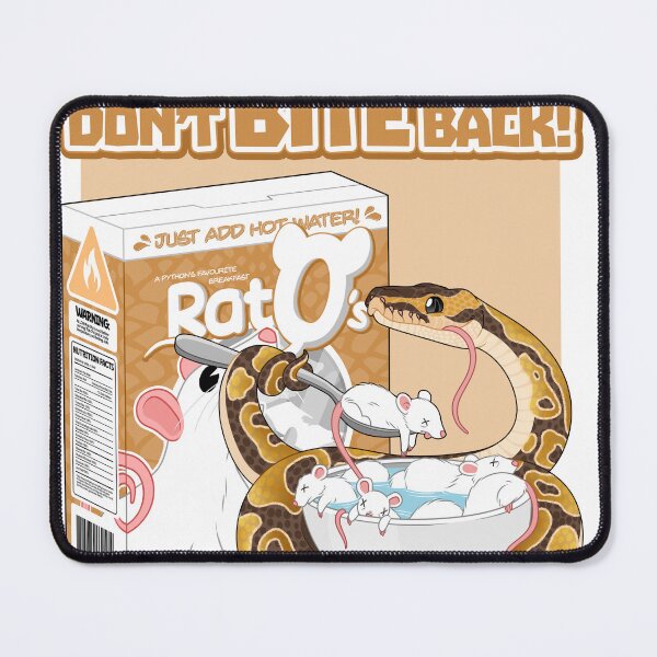 Item preview, Rat-O's - The Frozen Snacks that Don't Bite Back! designed and sold by HeckoGeckoArt.