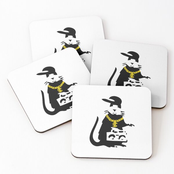 Item preview, Banksy Gangsta Rat designed and sold by RoleyPoleyHami.