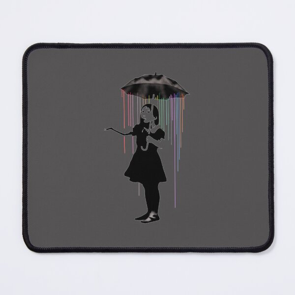 Item preview, Banksy Girl With Umbrella designed and sold by RoleyPoleyHami.
