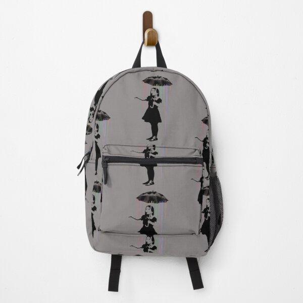 Item preview, Banksy Girl With Umbrella designed and sold by RoleyPoleyHami.
