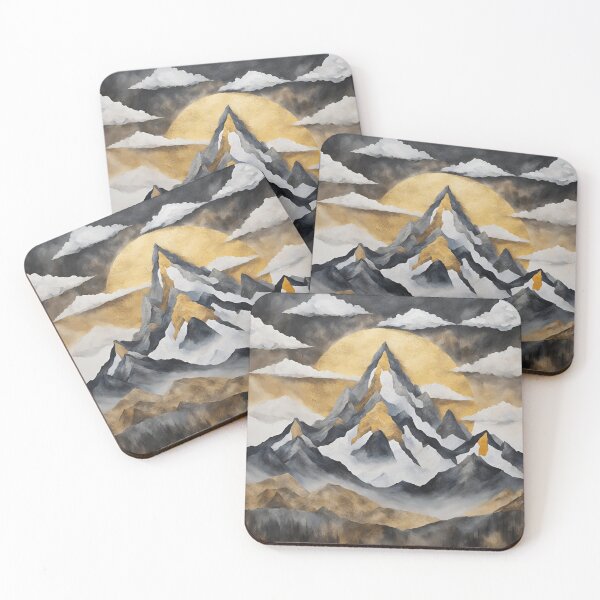 Item preview, Golden Mountain Dreamscape designed and sold by Alihassan-Art.