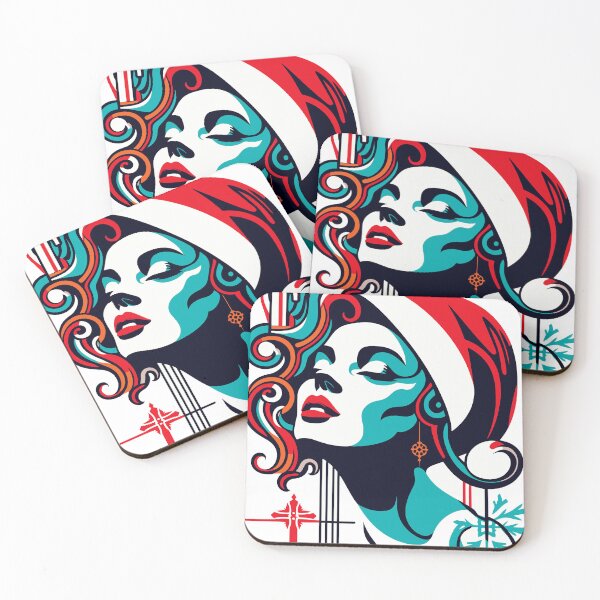 Item preview, Pop Art Christmas Muse designed and sold by Inlineshirts.