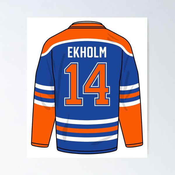 Item preview, Mattias Ekholm Edmonton jersey designed and sold by Tarroi.