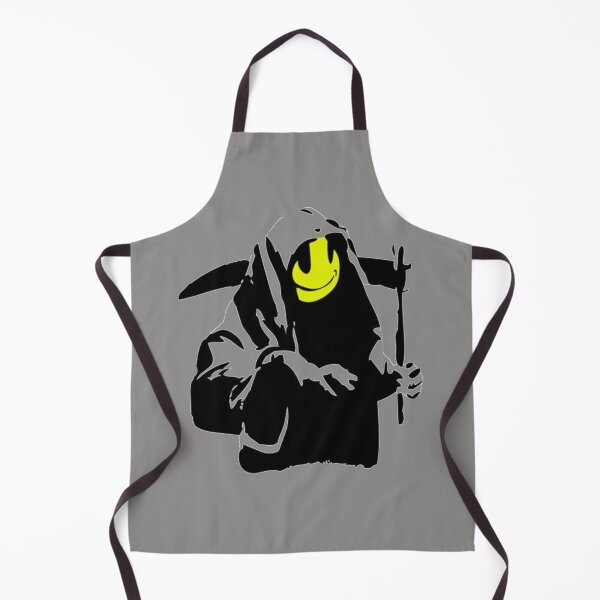 Item preview, Banksy Happy Smiling Grim Reaper! designed and sold by RoleyPoleyHami.