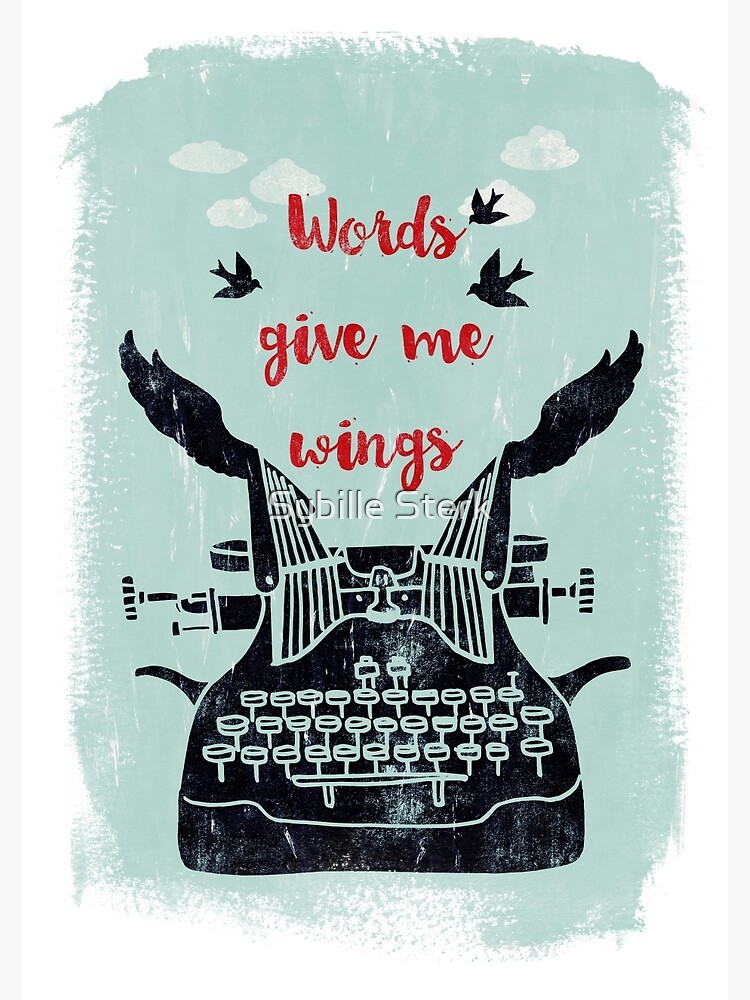 words give me wings by MagpieMagic