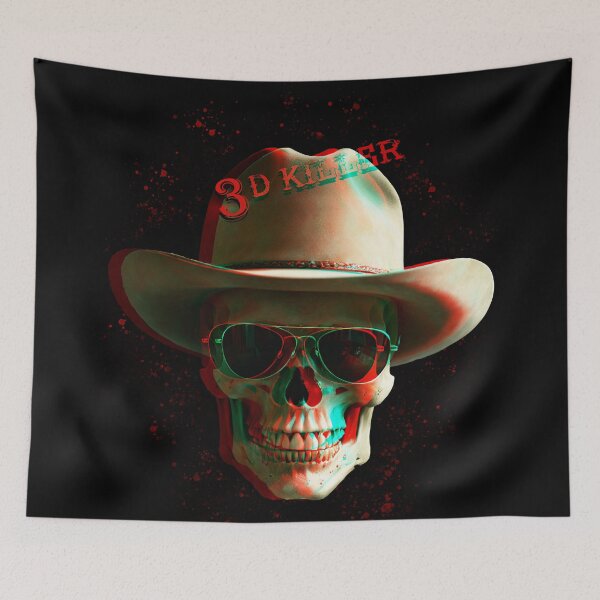 Item preview, Cowboy Texas skull  3D KILLER designed and sold by CrisMor-Art.