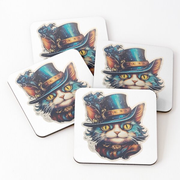 Item preview, Enchanted Cat: Feline Magic - Fantasy Illustration designed and sold by Crea-Designer.