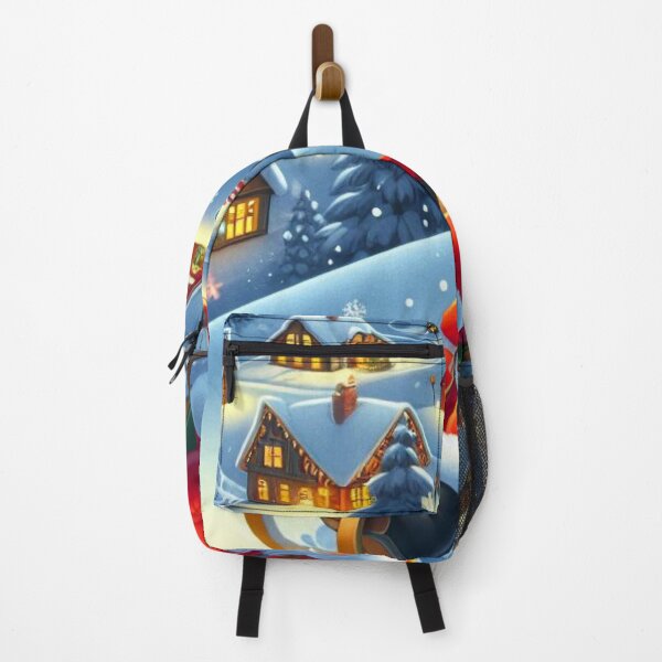 Item preview, CUTE SANTS ENJOYING THE SNOW designed and sold by SCOTTYBOYART.