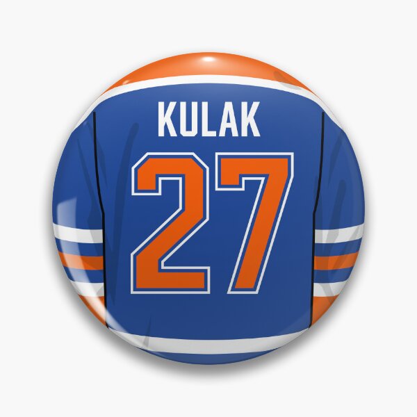 Item preview, Brett Kulak Edmonton jersey designed and sold by Tarroi.