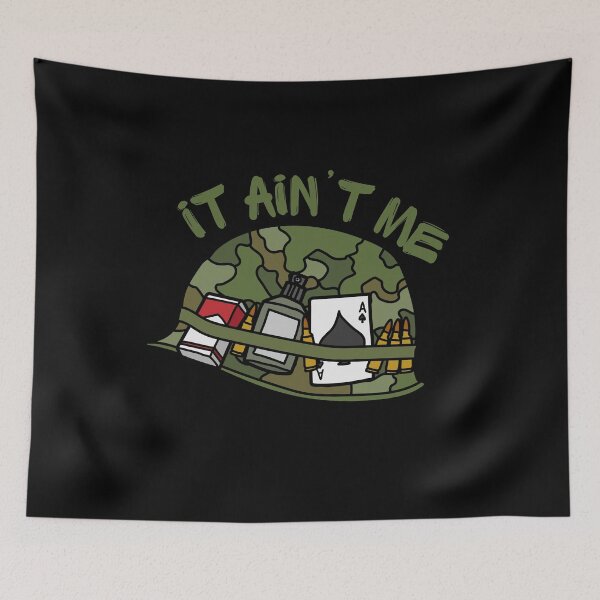 Item preview, It ain't me Vietnam M1 Helmet designed and sold by Tony ⭐⭐⭐⭐⭐.