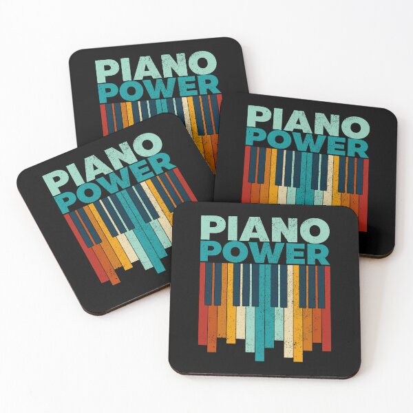 Item preview, Piano Power, Piano’s key with vintage colors and texture designed and sold by CJansuebsri.