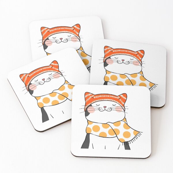 Item preview, hello winter cat designed and sold by ipoppppp.