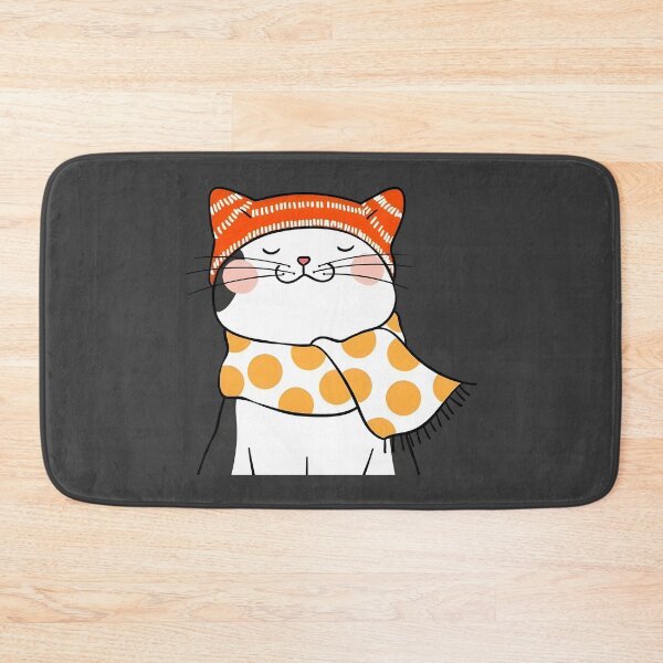 Item preview, hello winter cat designed and sold by ipoppppp.