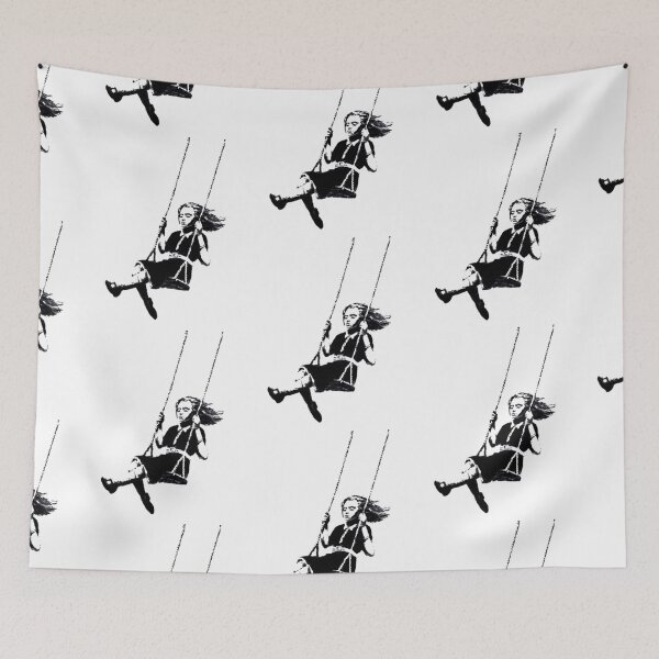 Item preview, Girl on Swing designed and sold by RoleyPoleyHami.