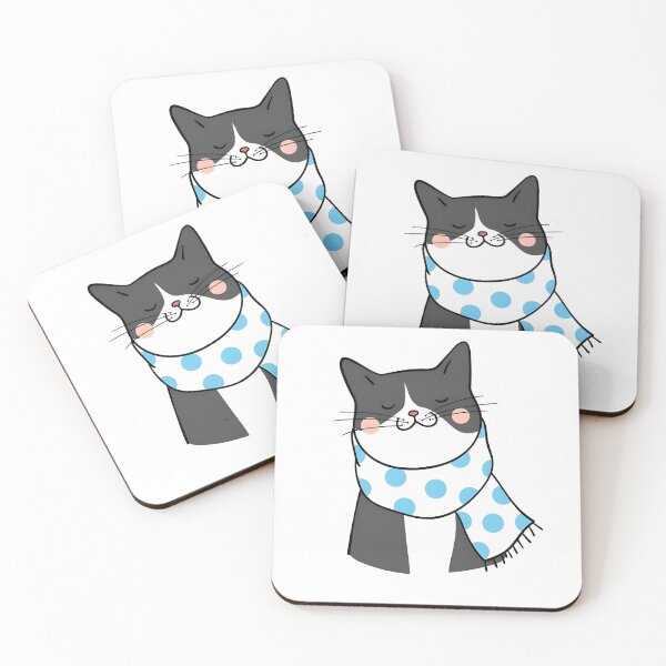 Item preview, hello winter cat designed and sold by ipoppppp.