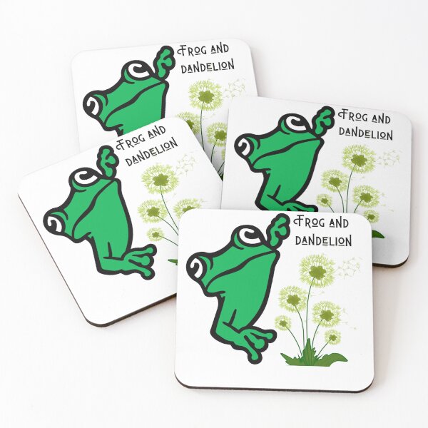 Item preview, Frog and dandelion designed and sold by Adventure paradise ⭐⭐⭐⭐⭐.