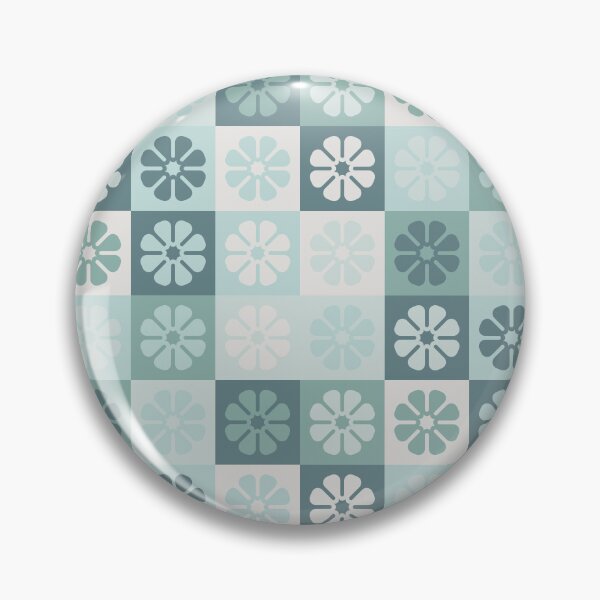 Item preview, Geometric Pattern: Amapola: Seafoam designed and sold by Red Wolf.