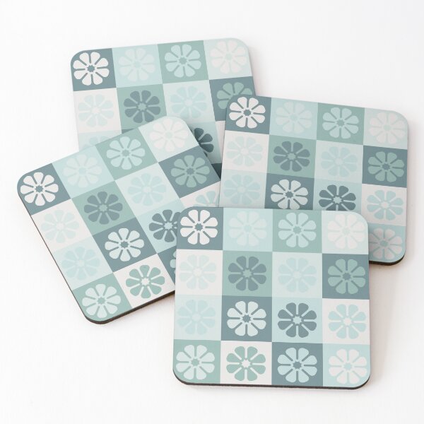 Item preview, Geometric Pattern: Amapola: Seafoam designed and sold by Red Wolf.