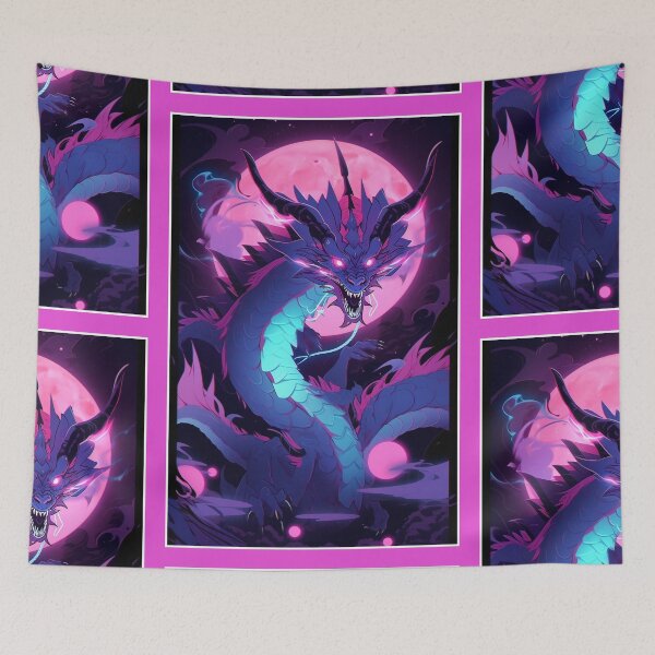 Item preview, Magical Dragon Art | Fantasy Art | Anime Manga Design Style designed and sold by AlNoah.