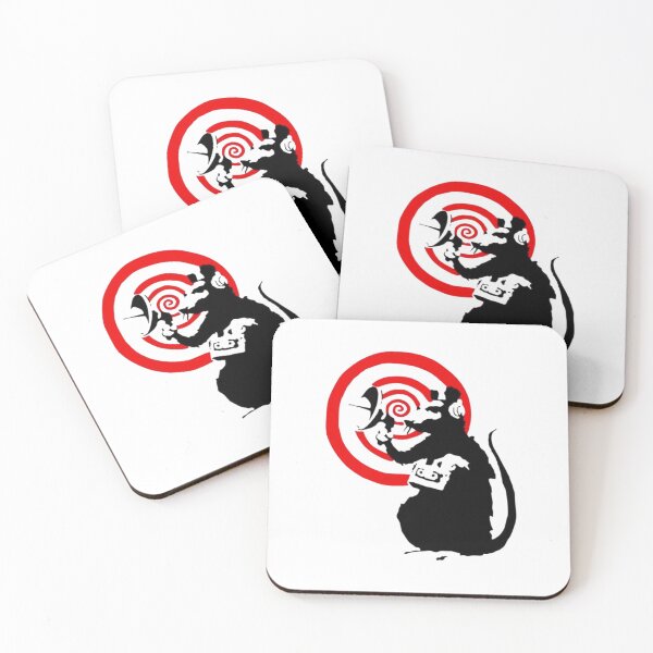 Item preview, Rata espía de Banksy designed and sold by RoleyPoleyHami.