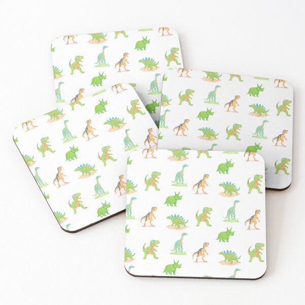 Item preview, Dinosaurs drawn with colored pencil designed and sold by LeahHa.