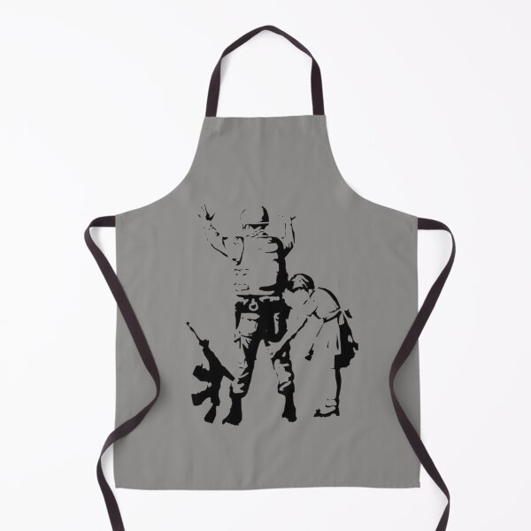 Item preview, Banksy Searching a Soldier designed and sold by RoleyPoleyHami.
