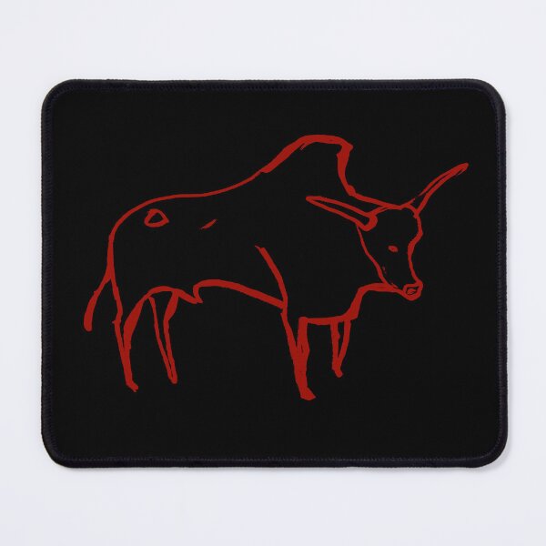 Item preview, Cave line art of Aurochs. designed and sold by martodesign.