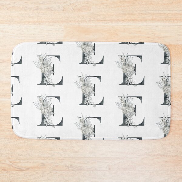 Item preview, Watercolor floral letter E designed and sold by tapilipa.