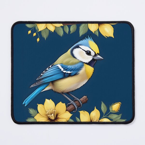 Item preview, Tit on a branch designed and sold by BikeRelaxStudio.