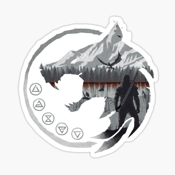 Witcher Stickers for Sale