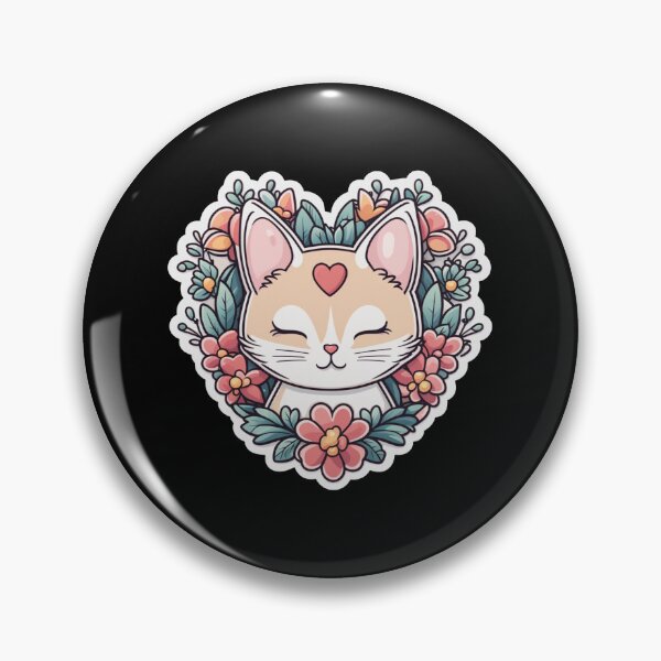 Artikelvorschau, Blumenkatze entworfen und verkauft von FatCatStudios.