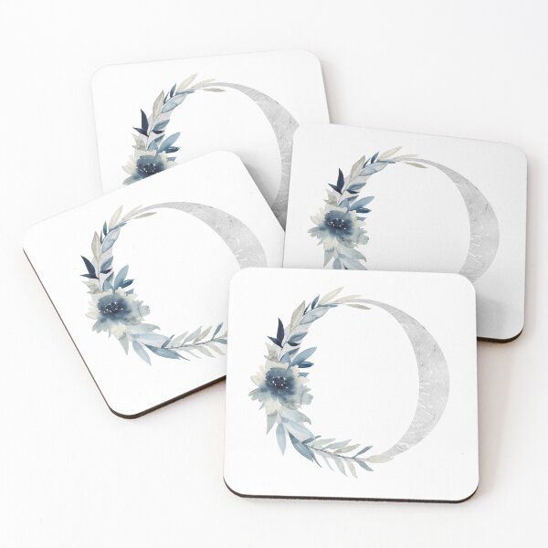 Artikelvorschau, Watercolor floral letter O with flowers.  entworfen und verkauft von tapilipa.