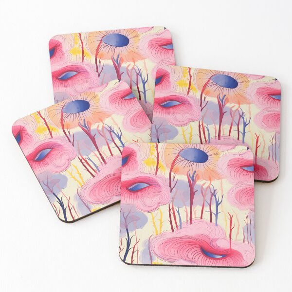 Item preview, Abstract Colorful Flowers Unique Art Style 1  designed and sold by CareToCanvas.