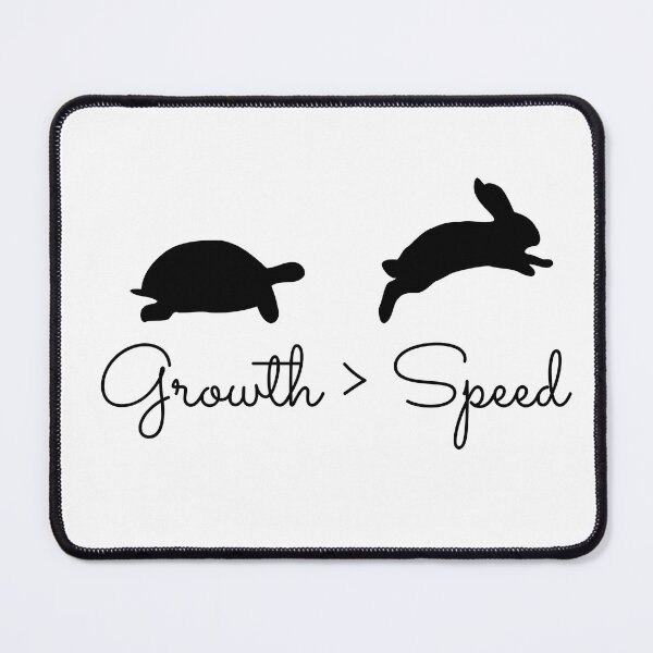 Item preview, Growth is greater than speed designed and sold by KYA Creative Studio .