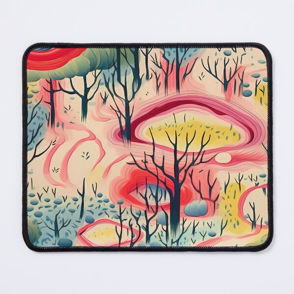 Item preview, Abstract Colorful Flowers Unique Art Style 2 designed and sold by CareToCanvas.