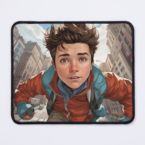 Item preview, Urban Ascent – The Adventure Begins Art Print designed and sold by SmartDesignByBB.