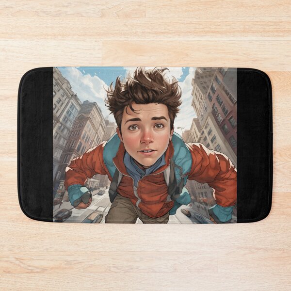 Item preview, Urban Ascent – The Adventure Begins Art Print designed and sold by SmartDesignByBB.