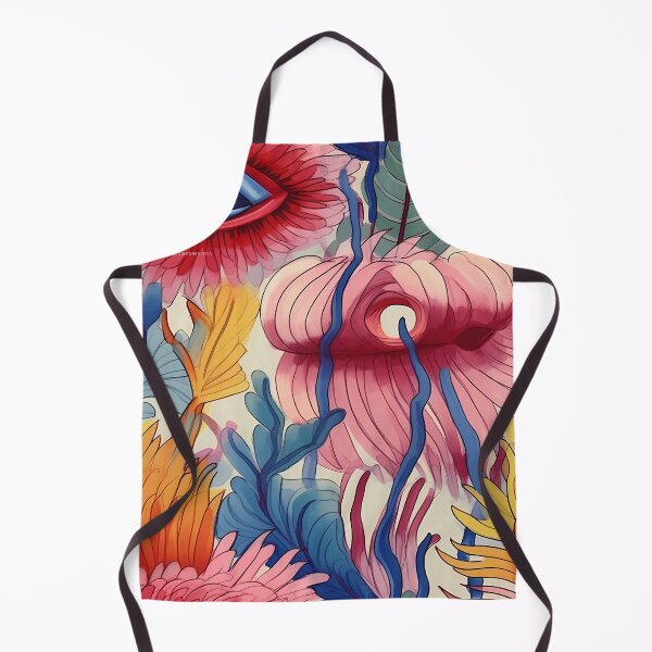 Item preview, Abstract Colorful Flowers Unique Art Style 4 designed and sold by CareToCanvas.