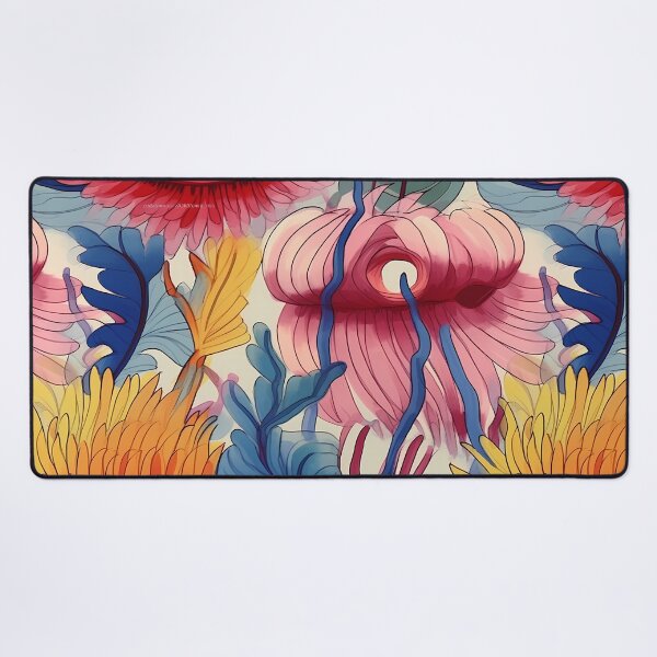 Item preview, Abstract Colorful Flowers Unique Art Style 4 designed and sold by CareToCanvas.