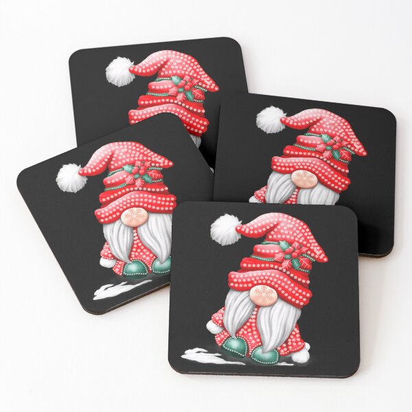 Item preview, Cute Red Santa Christmas Gnome designed and sold by ShreecreatE.