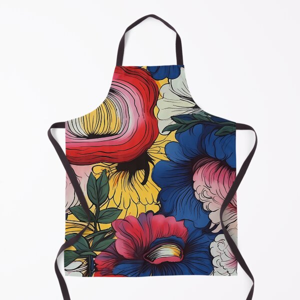 Item preview, Copy of Abstract Colorful Flowers Unique Art Style #6 designed and sold by CareToCanvas.