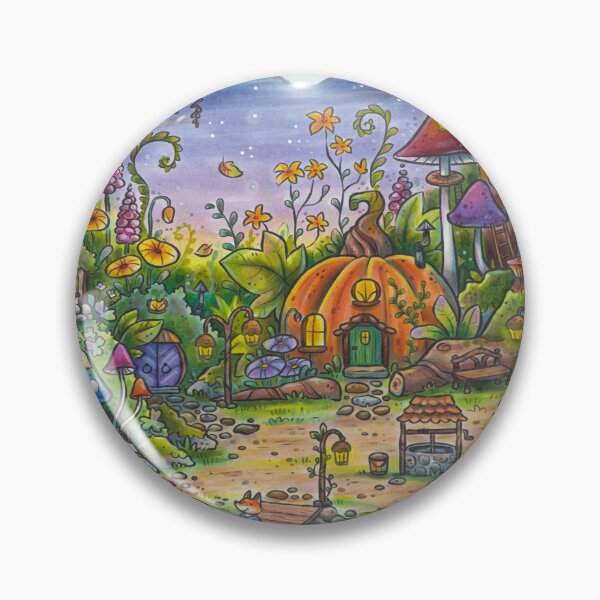 Aperçu de l'œuvre Village de fées magique créée et vendue par kattvalk.