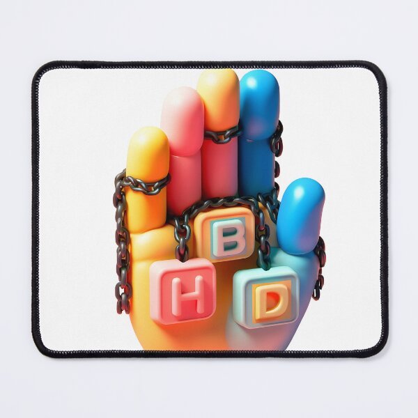 Item preview, Hand with HBD Plaques 2 designed and sold by Glariix.