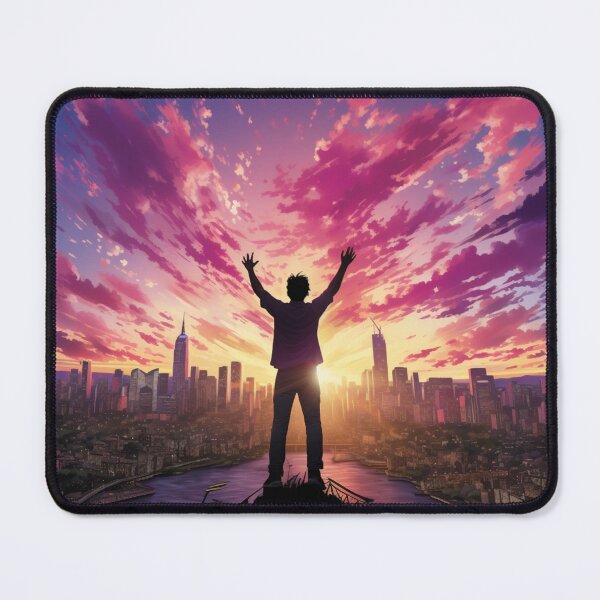 Item preview, Dawn of Aspirations – City Sunrise Art Print designed and sold by SmartDesignByBB.