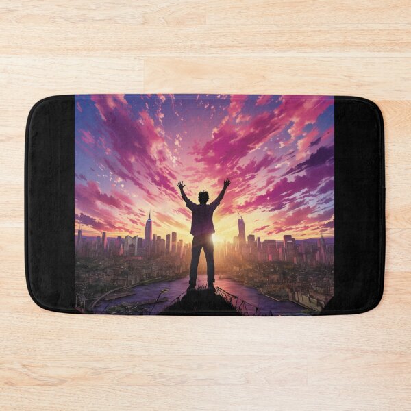 Item preview, Dawn of Aspirations – City Sunrise Art Print designed and sold by SmartDesignByBB.