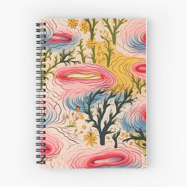 Item preview, Abstract Colorful Flowers Unique Art Style #9 designed and sold by CareToCanvas.