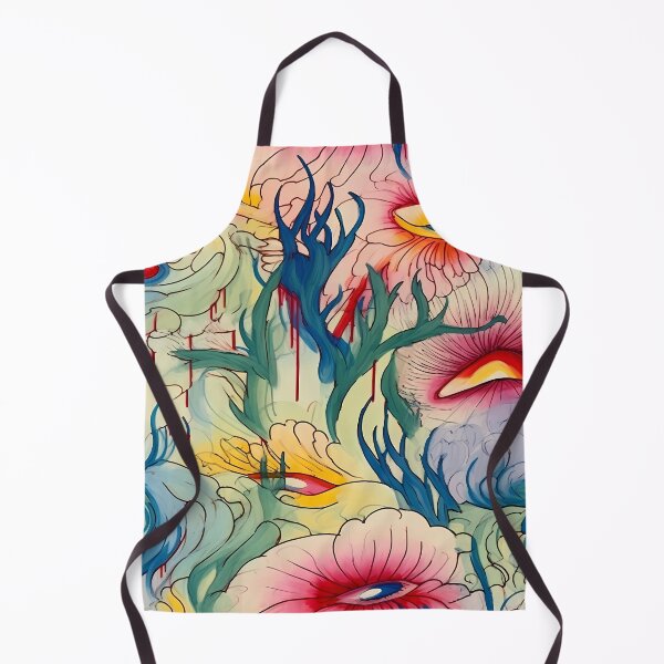 Item preview, Abstract Colorful Flowers Unique Art Style #10 designed and sold by CareToCanvas.