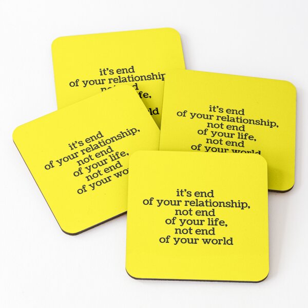 Item preview, It's end of your relationship, not end of your life, not end of your world designed and sold by rochelledgn.