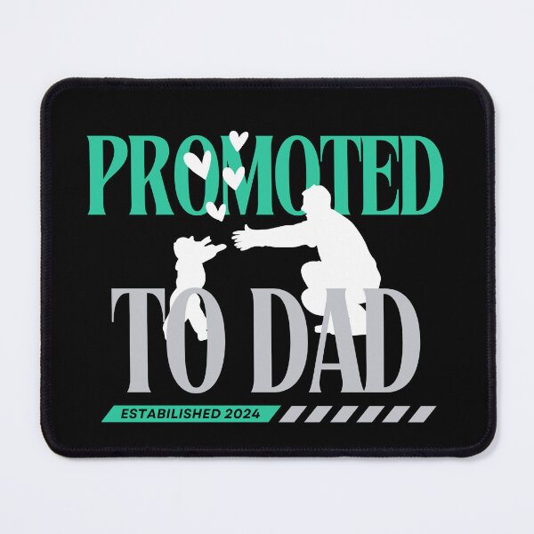 Item preview, Promoted to dad Pregnancy Announcement 2024 designed and sold by CyberArtistOne.